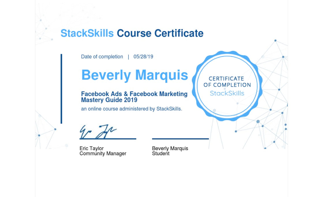 Facebook Ads & Marketing Mastery Beverly Marquis
